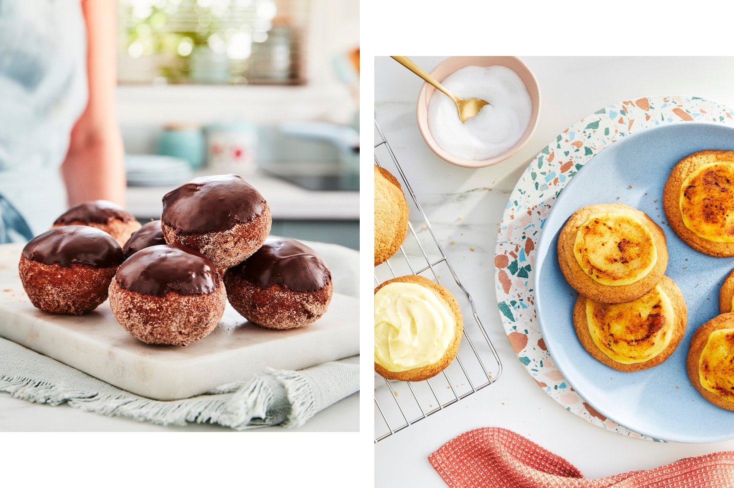 Dr Oetker Bakes Chocolate & Banana Doughnuts & Creme Bulee