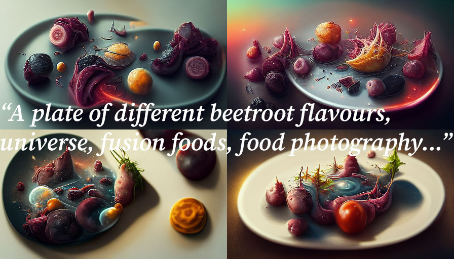 AI Creative - Beetroot Universe