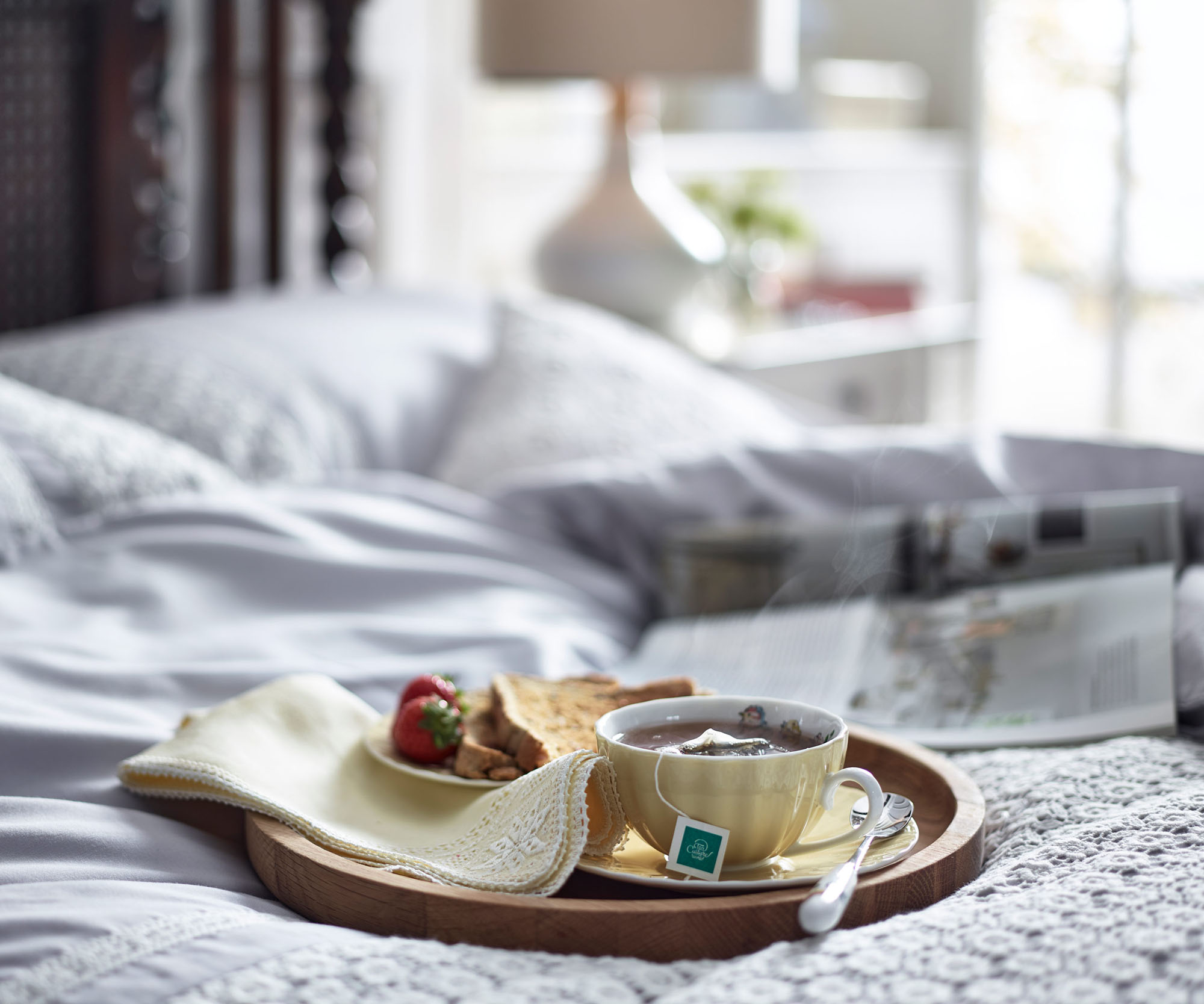 Breakfast in bed
