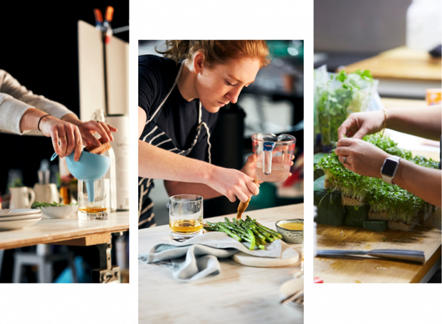 Powerhouse Studios, BTS shots 2 Food styling on set
